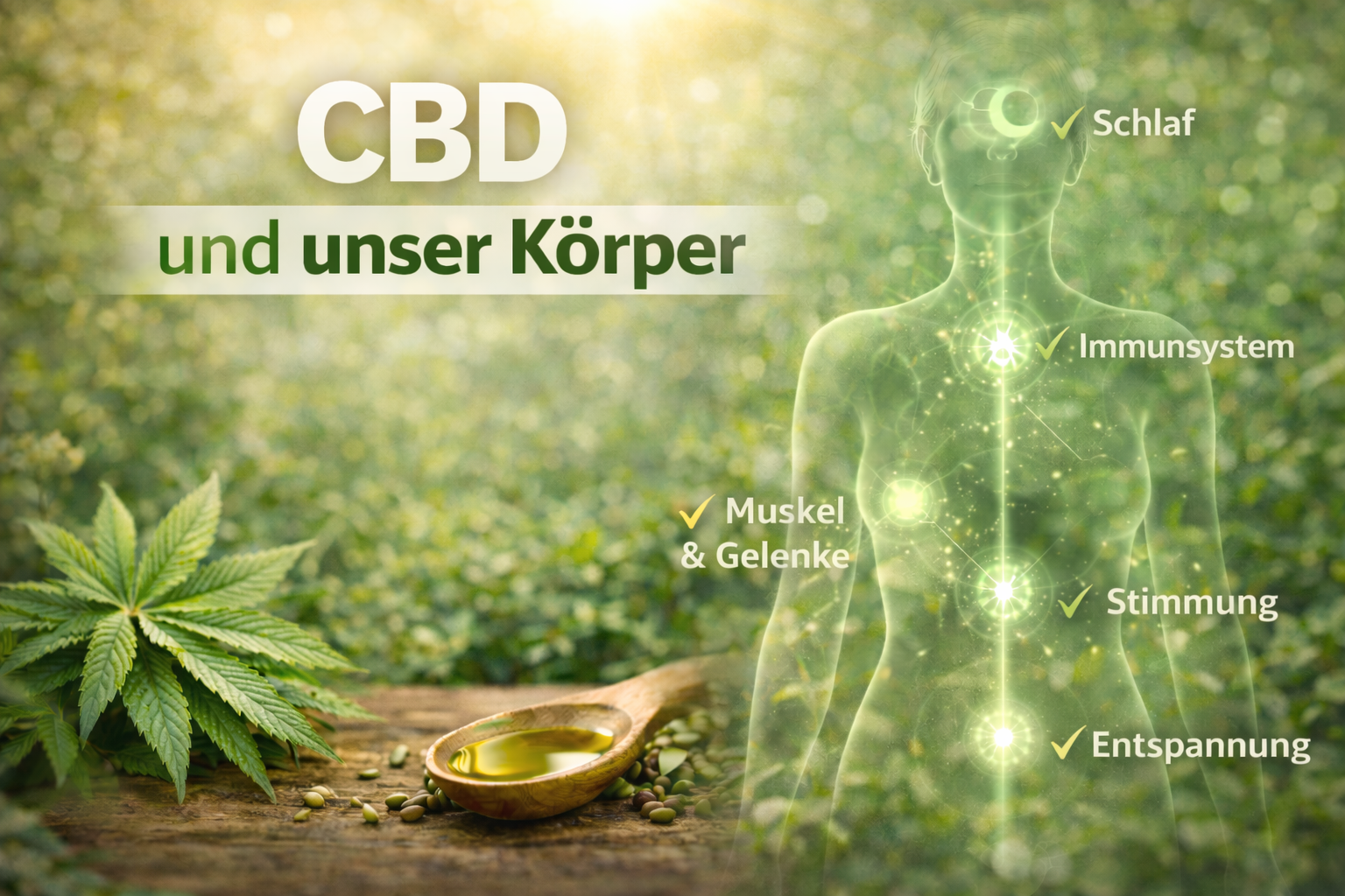 CBD und unser Körper
