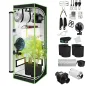 Preview: Komplettset Anbauzelt - Growbox 80x80x160 cm