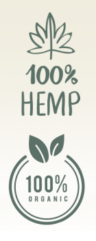 Winter Mütze aus 100% Hanf | Orange