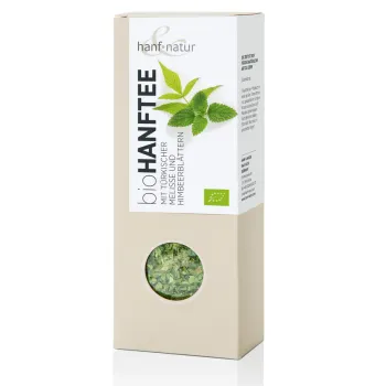 Bio Hanftee Türkische Melisse und Himbeerblätter | 40g