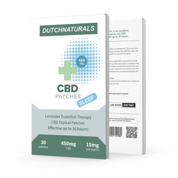 CBD Pflaster Sleep mit Lavendel | 30 x 15mg - 450mg CBD