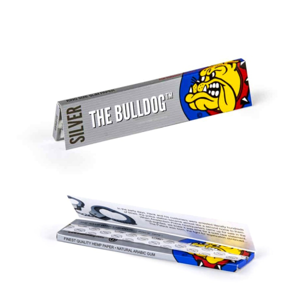 The Bulldog Silber King Size Papers