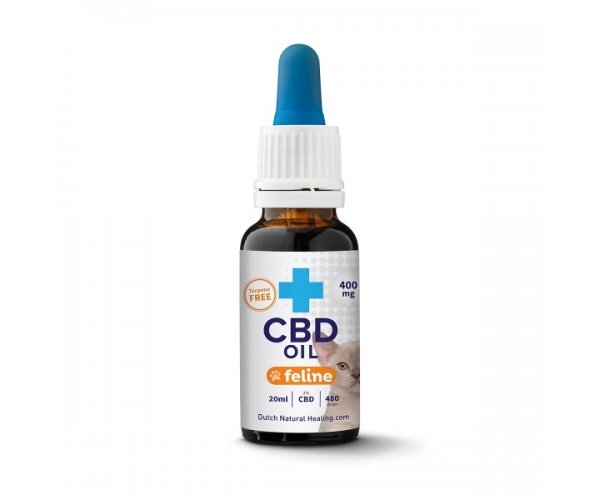 2% CBD Öl 20ml für Katzen | Terpenfrei