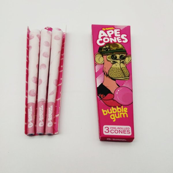 3 G-ROLLZ Ape Cones Bubblegum King Size