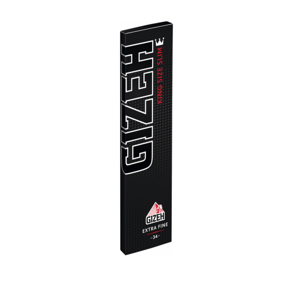 GIZEH PAPERS BLACK® King Size Slim