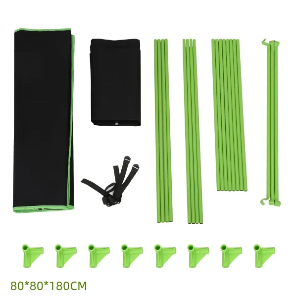 Anbauzelt 80x80x180 cm