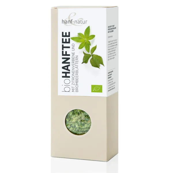 Bio Hanftee Zitonenverbene und Brombeerblätter | 40g