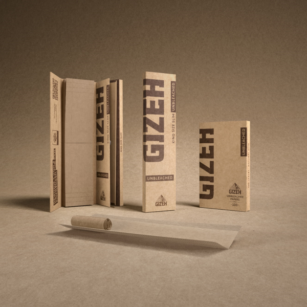 Gizeh Unbleached King Size Slim