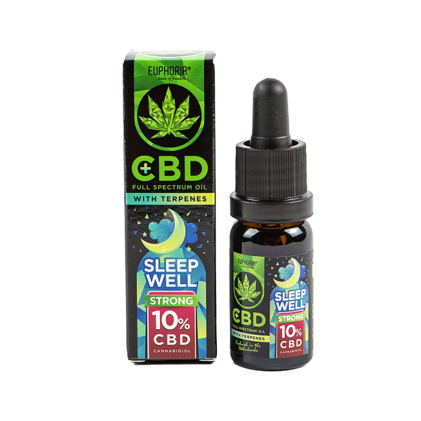 10% Vollspektrum CBD Öl Schlaf gut | 10 ml