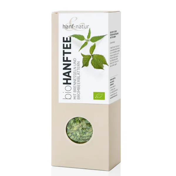 Bio Hanftee Brennessel und Brombeer | 40g