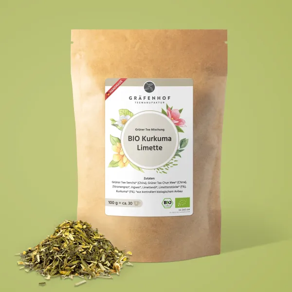 BIO Kurkuma Limetten Tee | 100g