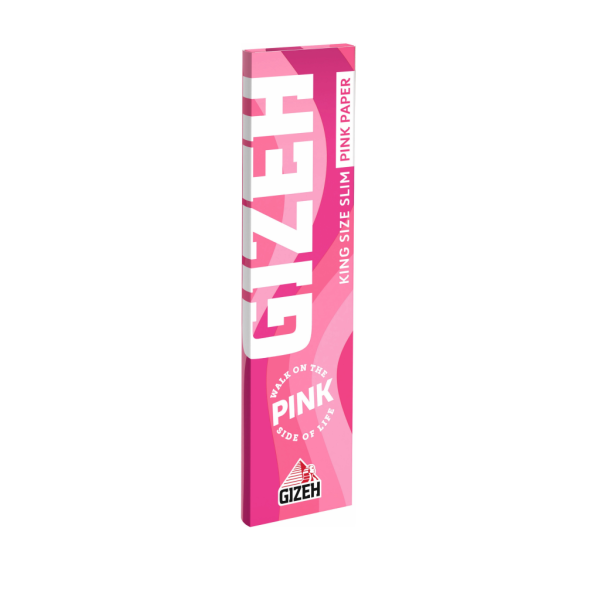 GIZEH PAPERS ALL PINK King Size Slim